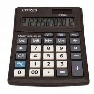 Калькулятор CITIZEN BUSINESS LINE CMB1201BK, настольный, 12