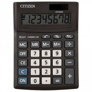 Калькулятор CITIZEN BUSINESS LINE CMB801BK, настольный, 8 ра