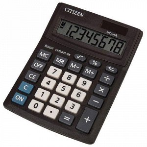 Калькулятор CITIZEN BUSINESS LINE CMB801BK, настольный, 8 ра