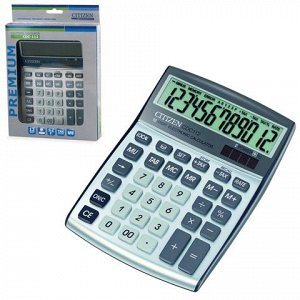 Калькулятор CITIZEN настольный CDC-112WB, 12 разрядов, двойн