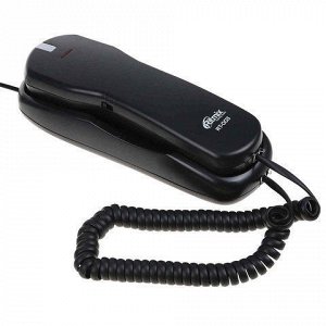 Телефон RITMIX RT-003 black, набор на трубке, быстрый набор