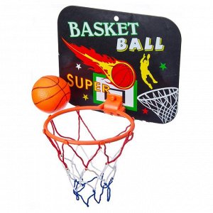 Набор для баскетбола детский (корзина, 23х18см, 2 мяча)