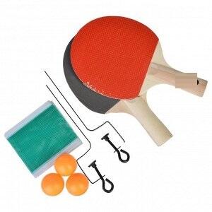 . Набор для тенниса (ракетки, теннисный мяч 3 шт., держатель для сетки 2 шт., сетка)