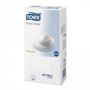 Картридж с жидким мылом-пеной одноразовый TORK (Система S34)