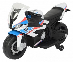 Мотоцикл на аккумуляторе для катания детей 2156AW BMW (белый)