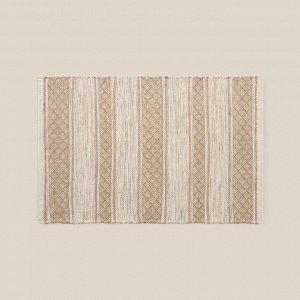 Ковер SL Home 60*90см, 50%хлопок/ 50% джут, 1550 гр/м2