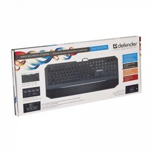 Клавиатура проводная DEFENDER Oscar SM-600 Pro, USB,104клави