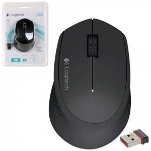 Мышь беспроводная LOGITECH M280, 2 кнопки+1 колесо-кнопка, о