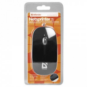 Мышь проводная DEFENDER NetSprinter MM-440, USB, 2кнопки + 1