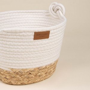 Корзины для хранения SL Home, плетёные, ручной работы, 3 шт., 24x21x17 см, 30x25x22 см, 35x30x27 см