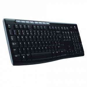 Набор беспроводной LOGITECH Wireless Combo MK270,клавиатура,мышь 2кноп+1к-кнопка,черн,(920-004518)