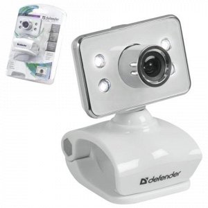 Веб-камера DEFENDER G-lens 321-I, 0.3Мп,микрофон,USB 2.0,под