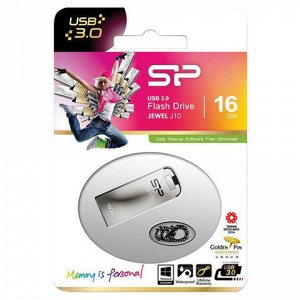 Флэш-диск 16GB SILICON POWER Jewel J10 USB 3.1, металл. корп