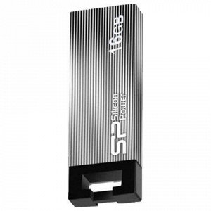 Флэш-диск 16GB SILICON POWER Touch 835 USB 2.0, металл. корп