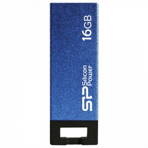 Флэш-диск 16GB SILICON POWER Touch 835 USB 2.0, металл. корп