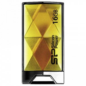 Флэш-диск 16GB SILICON POWER Touch 850 USB 2.0, металл. корп