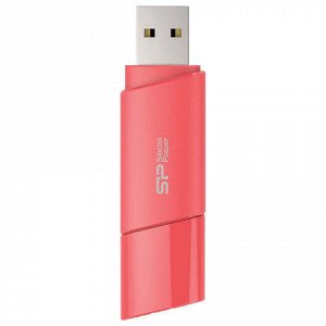 Флэш-диск 16GB SILICON POWER Ultima U06 USB 2.0, розовый, SP