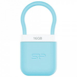 Флэш-диск 16GB SILICON POWER Unique 510 USB 2.0, синий, SP01