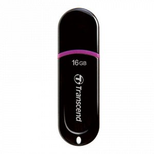 Флэш-диск 16 GB, TRANSCEND JetFlash 300, USB 2.0, черный, TS16GJF300