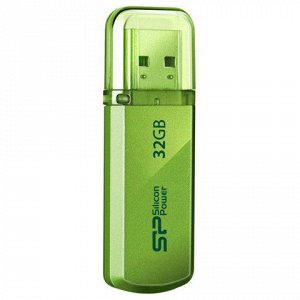 Флэш-диск 32GB SILICON POWER Helios 101 USB 2.0, металл. кор