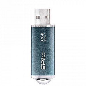 Флэш-диск 32GB SILICON POWER Marvel M01 USB 3.1, металл. кор