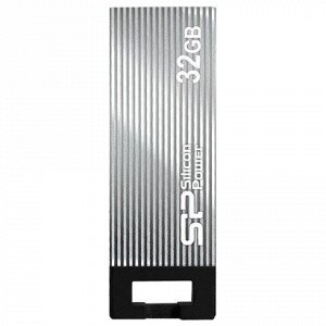 Флэш-диск 32GB SILICON POWER Touch 835 USB 2.0, металл. корп