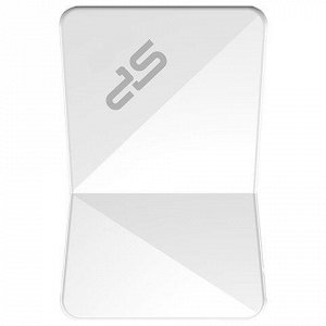 Флэш-диск 32GB SILICON POWER Touch T08 USB 2.0, белый, SP032