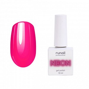 Гель-лак неоновый флуоресцентный NEON, 10мл №7250 Runail