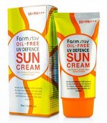 Крем солнцезащитный безмасляный Spf50+/pa +++ FarmStay 70г
