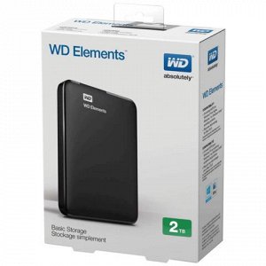 Диск жесткий внешний WESTERN DIGITAL Elements Portable 500Gb