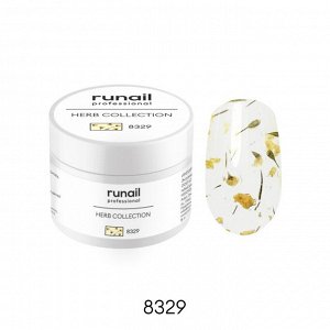 Гель-лак с сухоцветами Herb collection, 5г №8329 Runail