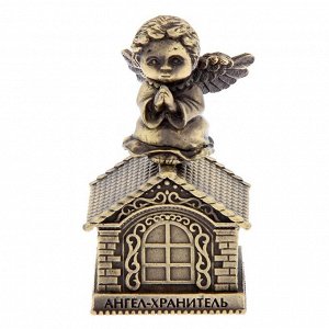 Колокольчик «Ангел - Хранитель», металл, 7x3.5 см