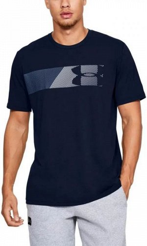 Футболка мужская Under Armour FAST LEFT CHEST 2.0 SS (1329584-408)(синий)