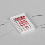 Иглы для бытовых швейных машин, для стрейч-ткани (супер-стрейч), №75, 5 шт