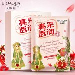 BIOAQUA Маска-салфетка для лица с гранатом