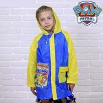 Дождевик детский  &quot;Щенячий патруль. Отряд щенков&quot; р. 92-98, р. S