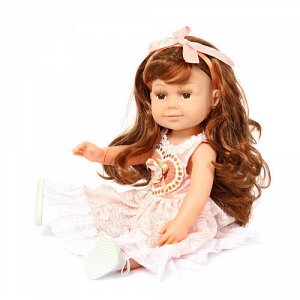 Кукла  "Lisa Jane" Кира,37 см. можно купать (мягконабивная, ПВХ, винил) ,кор.38*20*8,5 см.