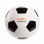 Мяч футбольный X-Match , 1 слой PVC , камера резина , машин. обр., в ассорт.