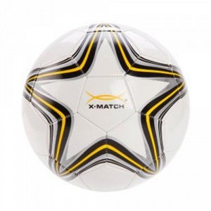 Мяч футбольный X-Match , 2 слоя PVC, камера резина , машин. обр