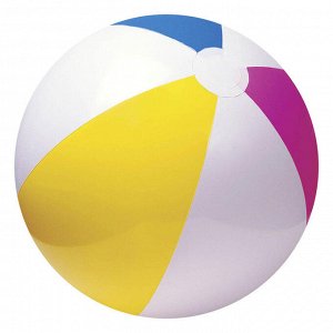 Мяч пляжный «Цветной» 61 см, от 3 лет