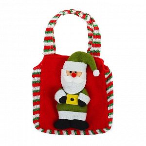 Подарочная сумка "Дед Мороз", цвета МИКС