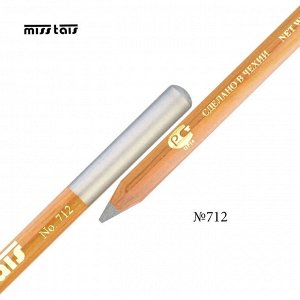 Miss Tais 712 Карандаш контурный для глаз Серебрянный перламутр