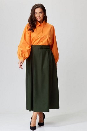 Костюм ANDINA CITY 9049-24 черный/оранжевый