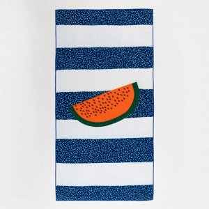Полотенце пляжное Этель "Watermelon", 70*140 см,250гр/м2, 100%п/э   7150634
