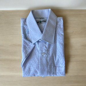 Рубашка короткий рукав цвет белый
