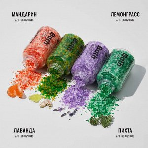 Fabrik cosmetology Соль для ванны с эфирным маслом ЛАВАНДА 500г в банке