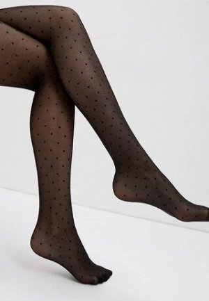 Dots Slim колготки (Conte) c рисунком «мелкие точки», с утягивающим эффектом 20 ден