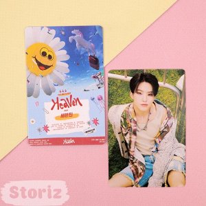 Набор картонных карточек "K-pop" Seventeen Heaven, 55шт.