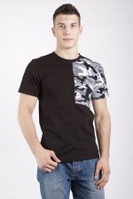 Футболка мужская 1155-013  черный