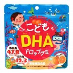UNIMAT RIKEN Рыбий жир для детей, со вкусом апельсина